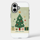 Stilvolle Weihnachtsbaum IPhone Case 🎄| Limited G (Rückseite)