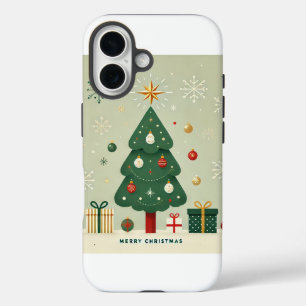 Stilvolle Weihnachtsbaum IPhone Case 🎄 Limited G