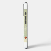 Stilvolle Weihnachtsbaum IPhone Case 🎄| Limited G (Rückseite / Links)