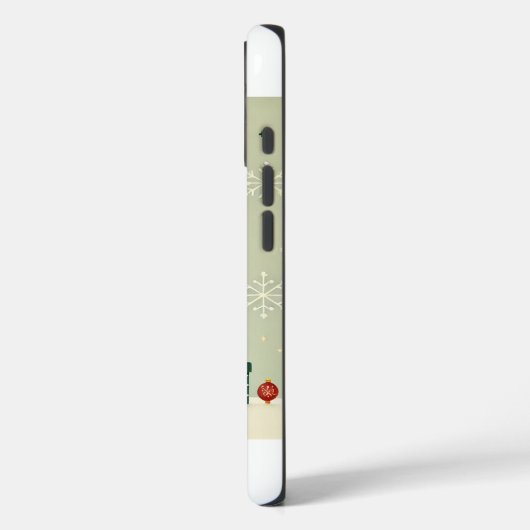 Stilvolle Weihnachtsbaum IPhone Case 🎄| Limited G (Rückseite / Links)