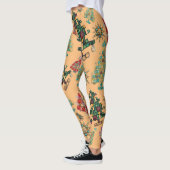 Stilvolle Weihnachtsbaum Jewel Pattern Leggings (Links)