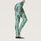 Stilvolle Weihnachtsbaum Jewel Pattern Leggings (Rechts)
