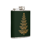 Stilvolle Weihnachtsbaumflasche Flachmann (Rechts)