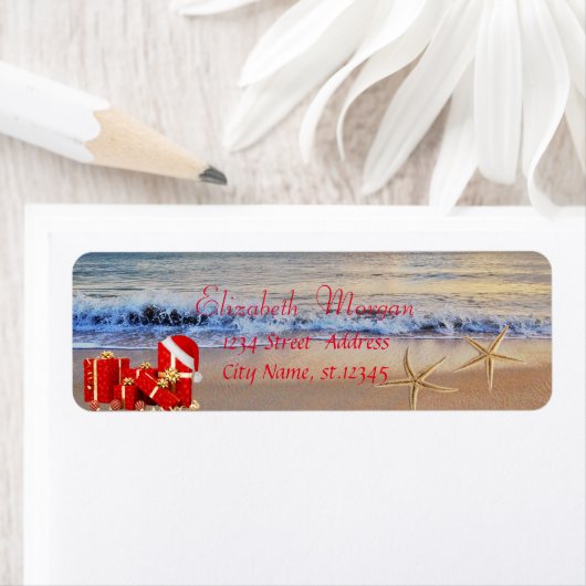 Stilvolle Weihnachtsgeschenke, Strand (Insitu)