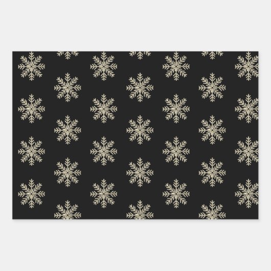 Stilvolle Weihnachtskirsche Roter Glitzer Sleigh D Geschenkpapier Set (Vorderseite 2)