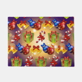 Stilvolle Weihnachtsmatte Fußmatte (Vorderseite)