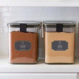 Stilvolle Werbefläche für Black Company-Logos Aufkleber