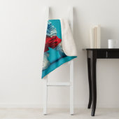 Stilvolle Westie Pup in Denim und Sneakers Sherpadecke (Beispiel)