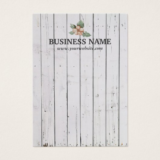 Stilvolle, wetterfeste, weiße Holzstreifen, die di (Vorderseite)