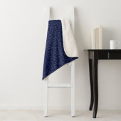 Stilvolle White Fish Pattern Sea Theme Throw Blank Sherpadecke (Beispiel)