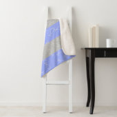 Stilvolle White Fish Pattern Sea Theme Throw Blank Sherpadecke (Beispiel)