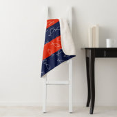 Stilvolle White Fish Pattern Sea Theme Throw Blank Sherpadecke (Beispiel)