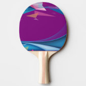 Stilvolle Wiedergabe mit Aquarellpingpongpaddeln Tischtennis Schläger (Rückseite)