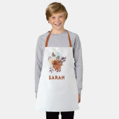 Stilvolle, wilde, florale All-Over-Print-Schürze Schürze (Getragen)