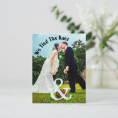 Stilvolle Wir haben die Ankündigung der Knot-Hochz (Stehend Vorderseite)