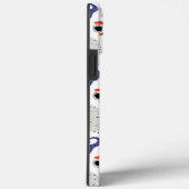 Stilvolle Wirbel und Abstrakte Curbs Muster Case-Mate iPhone Hülle (Rückseite / Rechts)