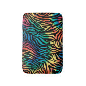 Stilvolle Zebrastreifen-Muster Badematte (Vorderseite Vertikal)