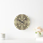 Stilvolle Zeit für Tierdruck Runde Wanduhr (Zuhause)