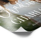 Stilvolle Zeitschrift für die Graduate Class Fotodruck (Ecke)