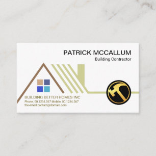 Stilvolle Zuhause-Renovierung auf dem Dach Visitenkarte