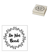 Stilvollen Kranz nicht beiseite lassen Gummistempel (Stempel)