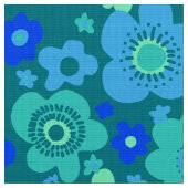 stilvoller 60er 70er Retro Mod-Stoff Stoff (Nahaufnahme)