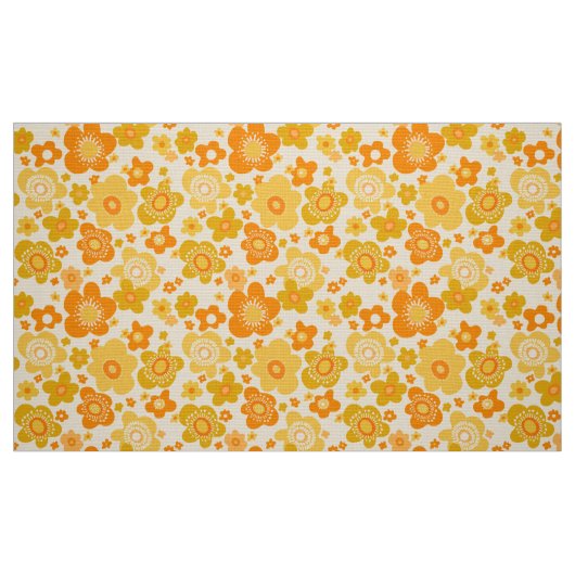 stilvoller 60er 70er Retro Mod-Stoff Stoff (Fat Quarter (45,7 x 55,9 cm))