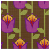 stilvoller 70er 60er Retro Mod-Stoff Stoff (Nahaufnahme)