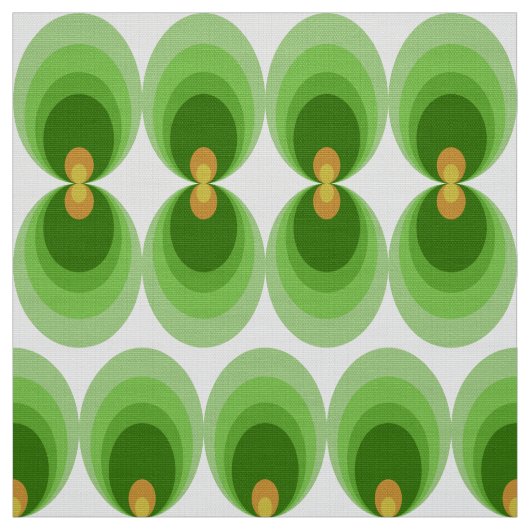 stilvoller 70er 60er Retro Mod-Stoff Stoff (Muster)