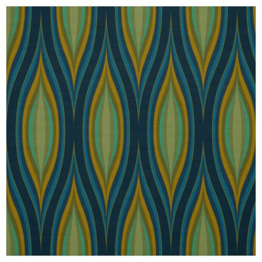 stilvoller 70er Mod Retro-Stoff Stoff (Muster)