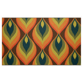 stilvoller 70er Retro-Mod-Stoff Stoff (Fat Quarter (45,7 x 55,9 cm))