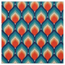 stilvoller 70er Retro-Mod-Stoff