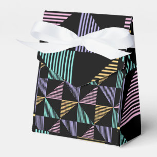 Stilvoller abstrakter geometrischer Druck – modern Geschenkschachtel
