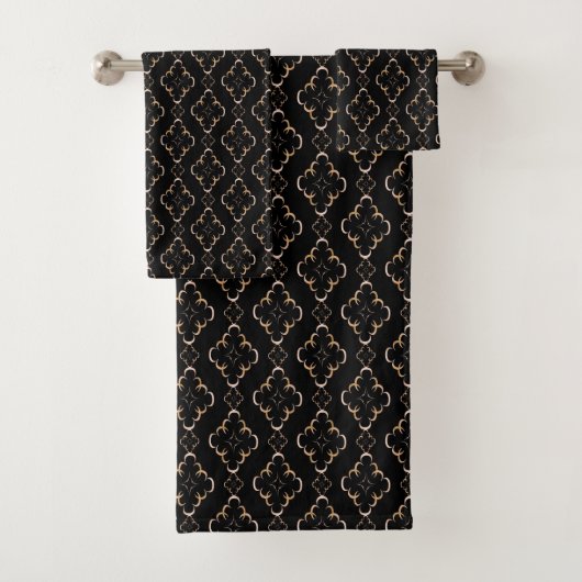 Stilvoller Art déco. Badhandtuch Set (Insitu)