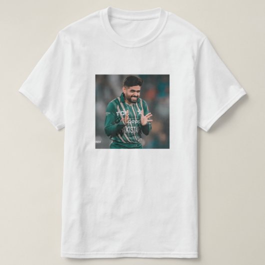 "Stilvoller Babar Azam-T - Shirt - Feiern Sie Paki (Design vorne)