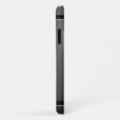 Stilvoller Bürsten-MetallEdelstahl-Blick Case-Mate iPhone Hülle (Hinten/Rechts)