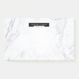 Stilvoller Chic Minimalistisches sauberes Post-it Klebezettel