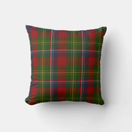 Stilvoller Clan Forrester Tartan-kariertes Kissen