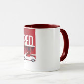 Stilvoller Coffee Cup für Golfliebhaber Tasse (VorderseiteRechts)