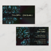 Stilvoller Damast, Visitenkarten Visitenkarte (Vorne/Hinten)