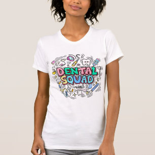 Stilvoller Dental Squad T - Shirt für Damen und He