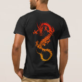 Stilvoller Dragon Tattoo-T - Shirt (Rückseite)