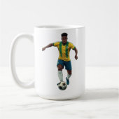 Stilvoller Fußballfan-Kaffeebecher Kaffeetasse (Links)
