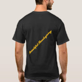 Stilvoller Garden Erntedank T-Shirt (Rückseite)