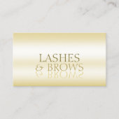 Stilvoller Gold- und Black Cool Mirror Schriftart  Visitenkarte (Vorderseite)