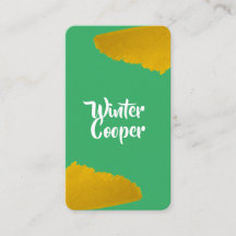 Stilvoller goldener Spritzer mit türkisfarbenem Ra