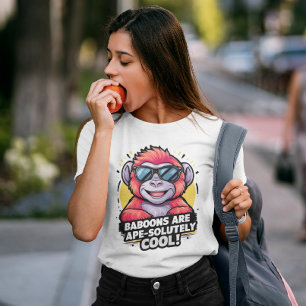 Stilvoller Gorilla: Baboons sind Cool T-Shirt