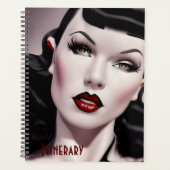 Stilvoller Gotischer Reiseplaner Planer (Vorderseite)