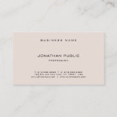 Stilvoller Gotischer Schriftart Beruflich Cool Ein Visitenkarte (Rückseite)