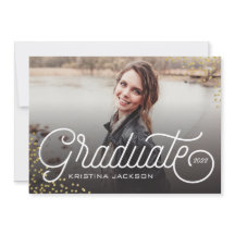 Stilvoller Graduate Glitzer Confetti